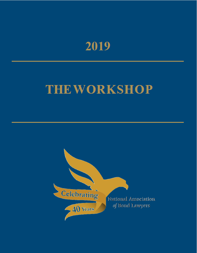 The Workshop 2019 Blue Book of Outlines