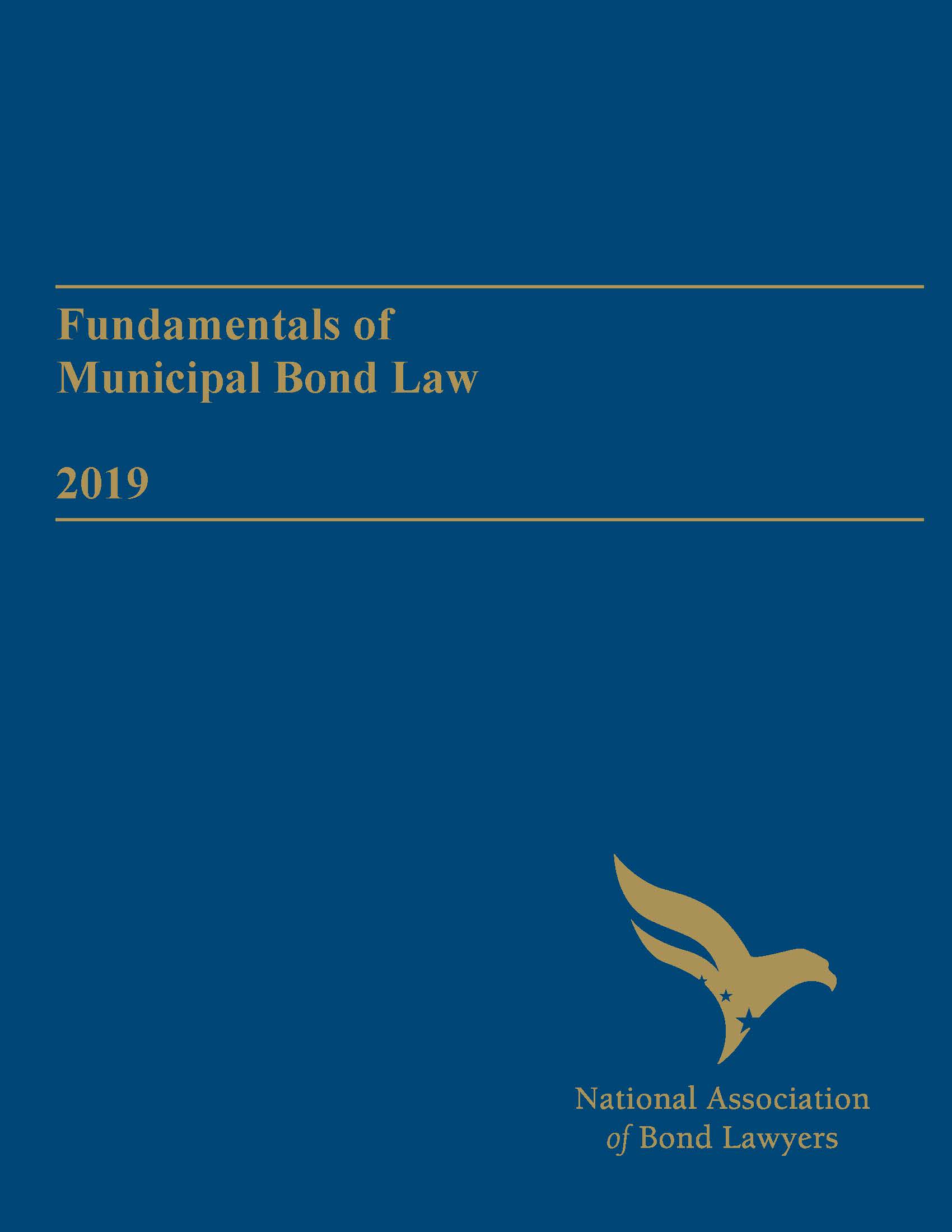 2019 Fundamentals of Municipal Bond Law