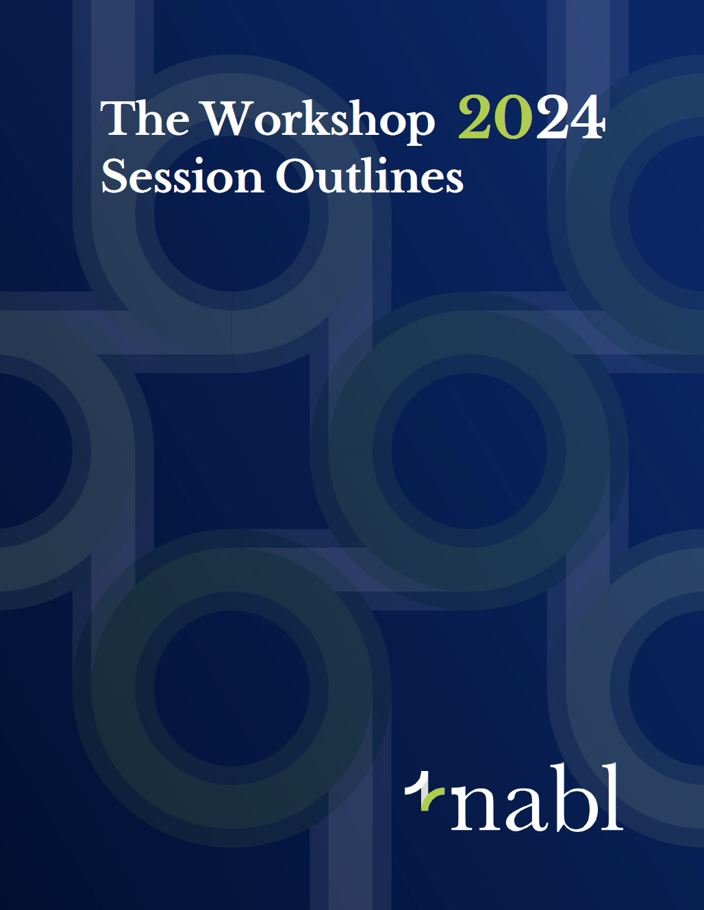 The Workshop 2024 Blue Book of Outlines